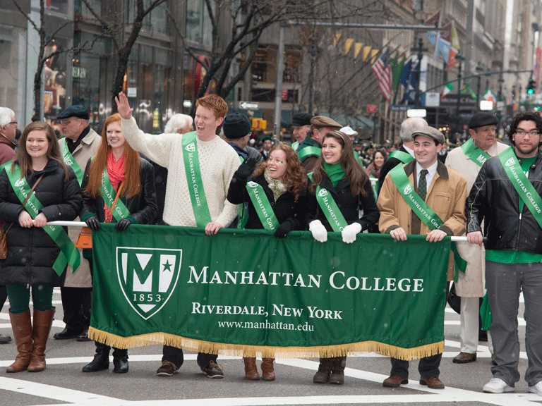 Students at parade