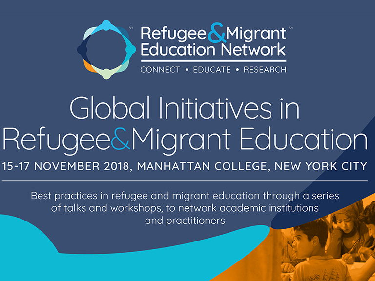 Refugee Migrant Education Conference poster